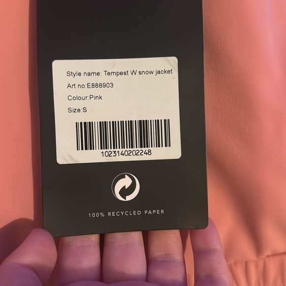 TEMPEST SNOW JACKET PINK MONTEC - Picture 4 of 4